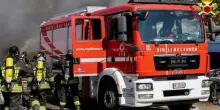 Palazzo a fuoco a Cherasco, nel Cuneese: evacuazioni
