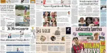 Le prime pagine dei quotidiani di oggi 6 luglio: la rassegna stampa