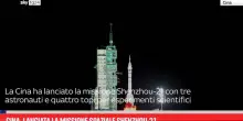 Cina, lanciata la missione spaziale Shenzhou-21