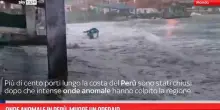 Onde anomale in Perù, muore un operaio