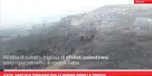 Gaza, migliaia tornano tra le rovine dopo la tregua