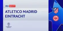 Atletico Madrid-Eintracht 5-1: gol e highlights Champions