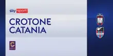 Crotone-Catania 1-0: gol e highlights Coppa Italia Serie C