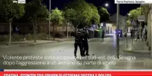 Spagna, scontri tra gruppi di estrema destra e polizia