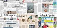 Le prime pagine dei quotidiani di oggi 20 luglio: la rassegna stampa
