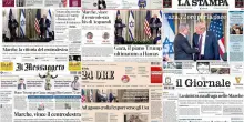 Le prime pagine dei quotidiani del 30 settembre: la rassegna stampa