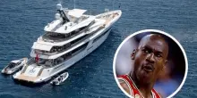 Jordan (in yacht) al matrimonio veneziano di Bezos