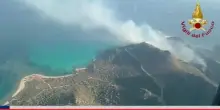 Roghi in Sardegna, caccia al sospettato per incendio di Punta Molentis