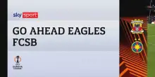 Go Ahead Eagles-Steaua Bucarest 0-1: gol e highlights