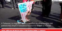 Iran, migliaia in piazza per la Palestina dopo la tregua