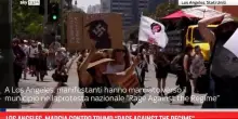 Los Angeles, marcia contro Trump “Rage Against the Regime”
