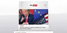 I titoli di Sky TG24 del 14 luglio, edizione delle 13