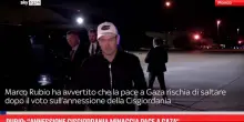 Rubio: 'Annessione Cisgiordania minaccia pace a Gaza'