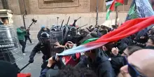 Torino, tensioni a corteo Pro Gaza: due agenti feriti