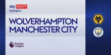 Wolverhampton-Manchester City 0-4: gol e highlights