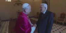 Sergio Mattarella, l'incontro con Papa Leone XIV in Vaticano