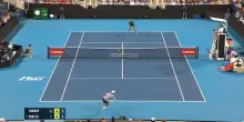Set point per Diallo, super risposta di Sinner: annullato