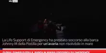 Global Sumud Flotilla, barca in avaria soccorsa da Emergency