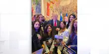 Trump incontra le famiglie degli ostaggi