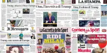 Le prime pagine dei quotidiani di oggi 24 settembre: rassegna stampa