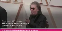 VIDEO Al Pacino incontra Papa Leone XIV in Vaticano