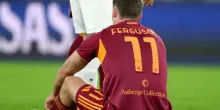 Roma, arriva lo stop per Ferguson dopo l'infortunio contro il Parma