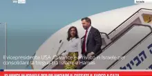 JD Vance in Israele per rilanciare cessate il fuoco a Gaza
