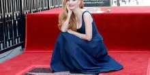 Jessica Chastain ha ricevuto una stella sulla Hollywood Walk of Fame