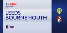Leeds-Bournemouth 2-2: gol e highlights