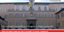Angelus di Papa Leo XIV, folla di fedeli a Castel Gandolfo