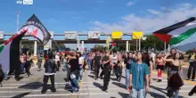 Sciopero pro Gaza, manifestazione Pisa