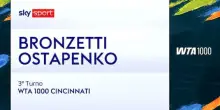 Bronzetti-Ostapenko: highlights Wta Cincinnati