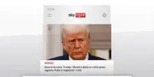 I titoli di Sky Tg24 del 26 maggio, edizione delle 8