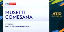 Musetti-Comesana: highlights Atp Shanghai