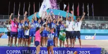 Al Lady Terracina la Coppa Italia di beach soccer