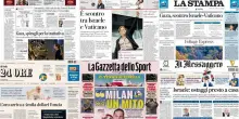 Le prime pagine dei quotidiani di oggi 8 ottobre: la rassegna stampa