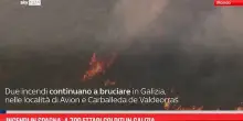 Incendi in Spagna, 4.700 ettari colpiti in Galizia
