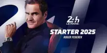 Federer darà il via alla 24 Ore di Le Mans 2025