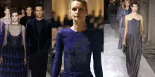 Milano Fashion Week, la sfilata di Giorgio Armani Spring/Summer 2026