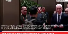 India-Pakistan, storico incontro in Cina tra ministri Difesa