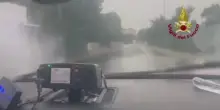 Maltempo, allagamenti e strade chiuse nel modenese
