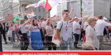 Praga Pride, migliaia in corteo per comunità LGBTQIA+