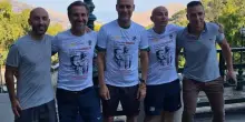 Guardiola in visita al Santuario di Santa Rosalia