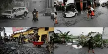 Tifone Ragasa, inondazioni e forti piogge da Taiwan alla Cina. FOTO
