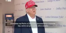 Trump: riunire Putin e Zelensky come mescolare olio e aceto