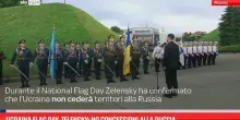 Ucraina Flag Day, Zelensky: no concessioni alla Russia
