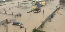 Maltempo sull'isola d'Elba, Portoferraio allagata dopo un nubifragio