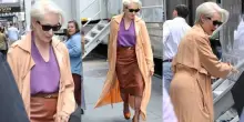 Il Diavolo veste Prada 2, la prima foto di Meryl Streep sul set