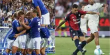 Serie A, 1^ giornata: Como-Lazio 2-0, Cagliari-Fiorentina 1-1