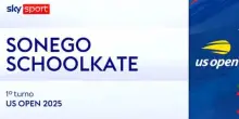 Sonego-Schoolkate: highlights US Open